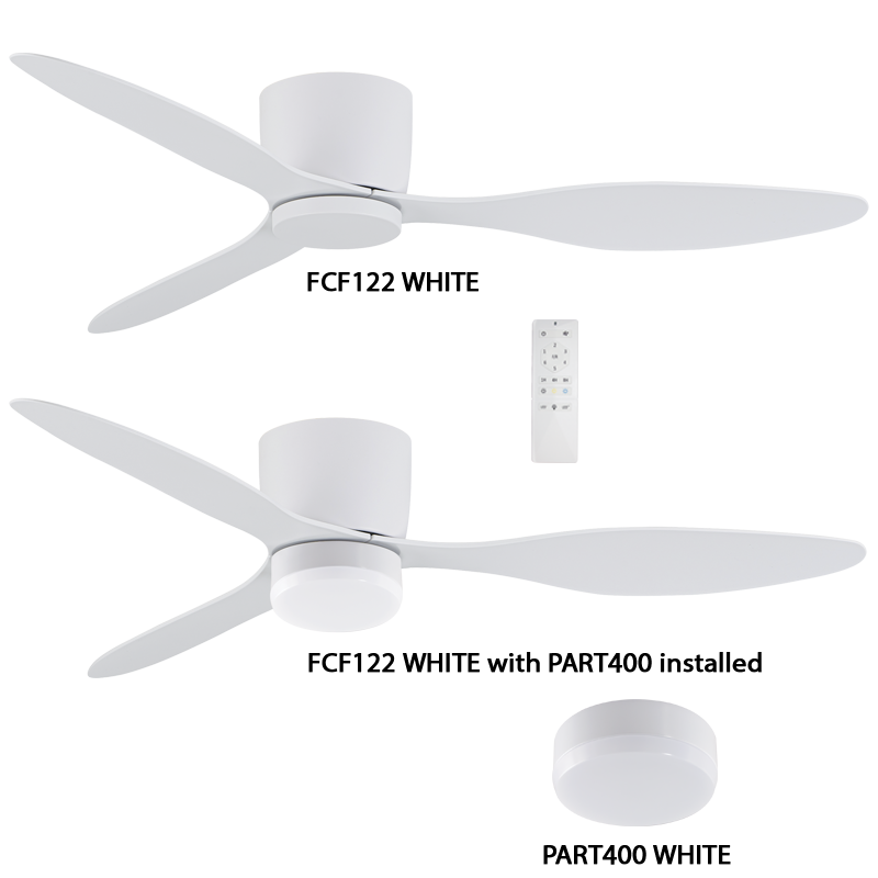 Bright Star (Part400 For Led Kit) 52" 3 Abs Blades Remote