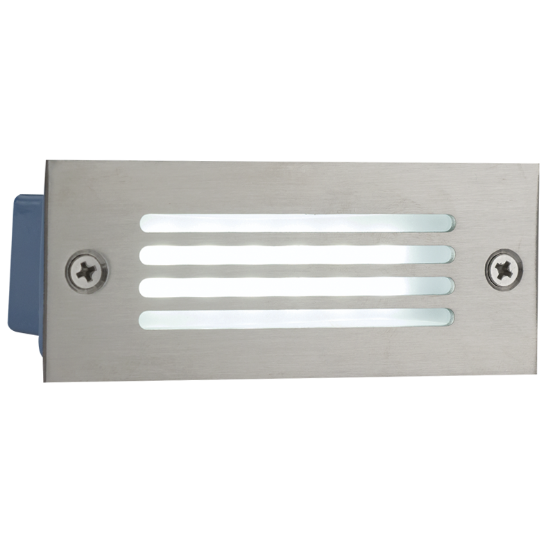 Bright Star 2W Led Fits Into 2X4 Box Pvc 4200K (Ip65) 6
