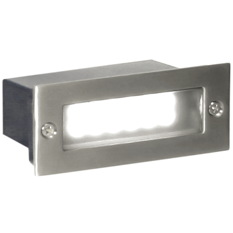 Bright Star Rectangle,IP44 , Stainless, 12 X 0.1W=1.2W