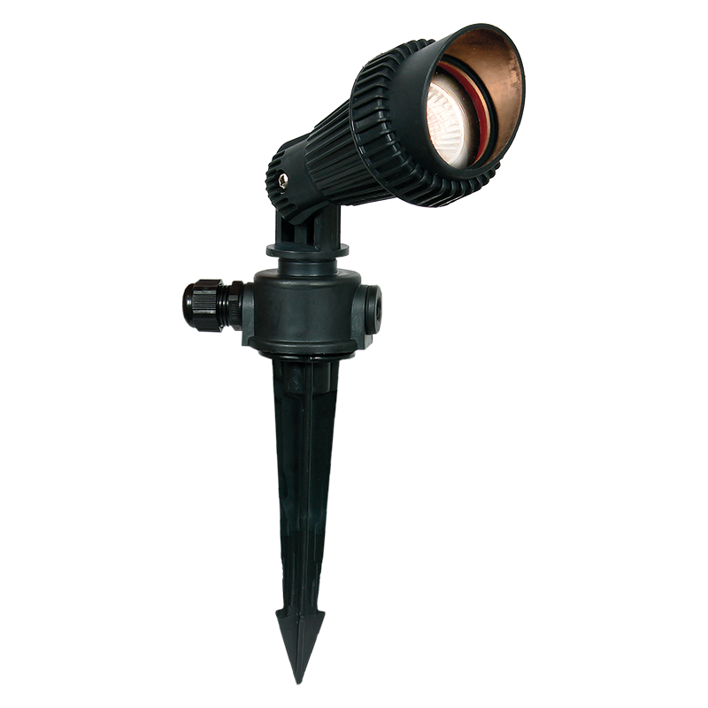 Bright Star Plastic Spike,With Glass Cover 35W GU10 IP64