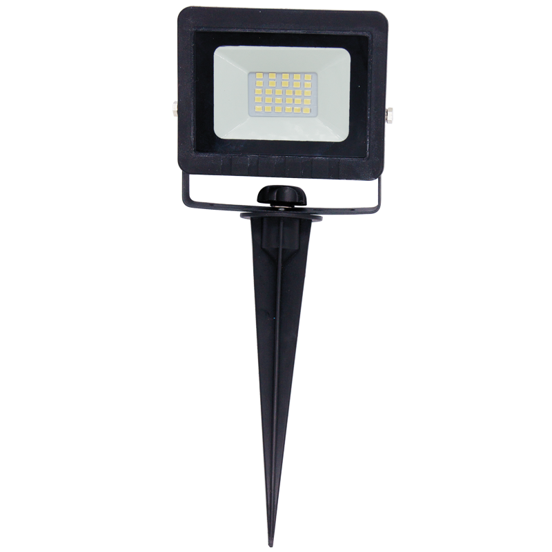 Bright Star 20W LED PVC Gardern Flood+Spike IP65 6000K