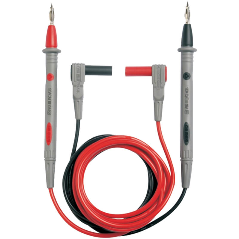 Veti Comfi-Grip™ Test Lead Set (4mm Tip), CAT IV 600V / 10A