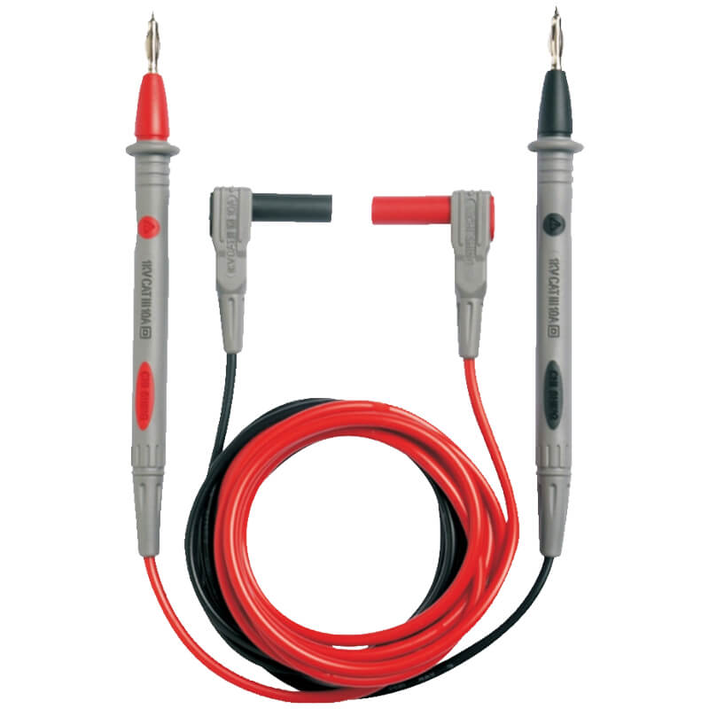 Veti Comfi-Grip™ Silicone Test Lead Set (4mm Tip), CAT IV 600V / 10A