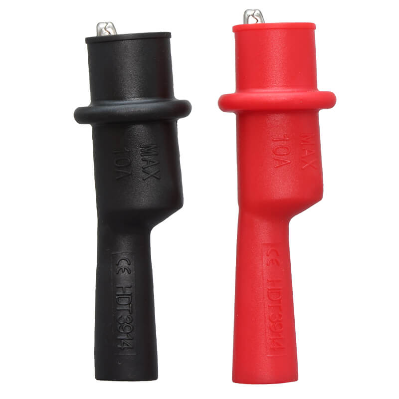 Veti 10mm Crocodile Clip Set, CAT III 600V / 10A