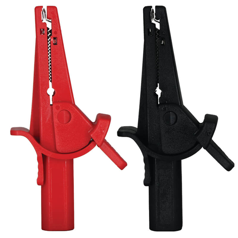 Veti 23mm Wide Jaw Crocodile Clip Set, CAT IV 600V / 16A