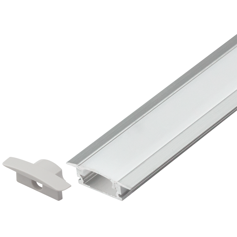 Bright Star 3M Aluminium Prof. Reces, 2Xends, 1Xcover, 6Xclips, IP65