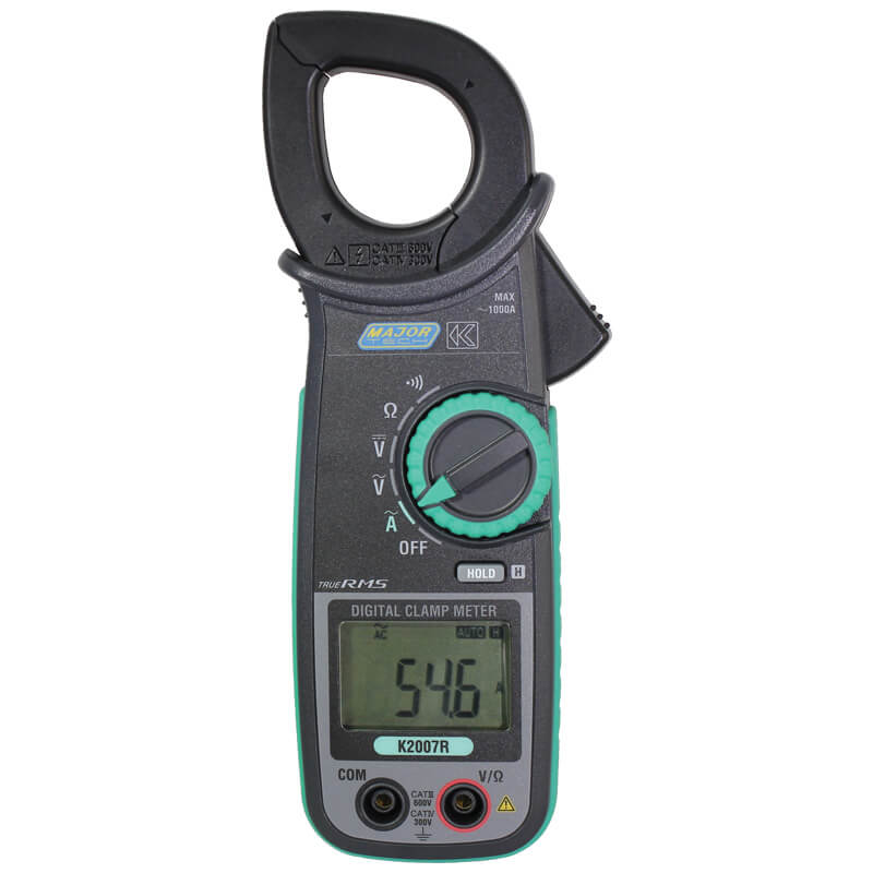 Veti 600A AC TRMS Clamp Meter, CAT III 600V