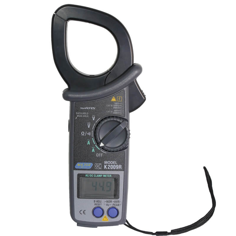 Veti 2000A AC/DC TRMS Clamp Meter, CAT IV 600V