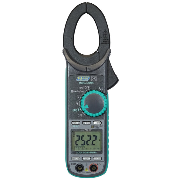 Veti 600A AC/DC TRMS Clamp Meter, CAT IV 600V