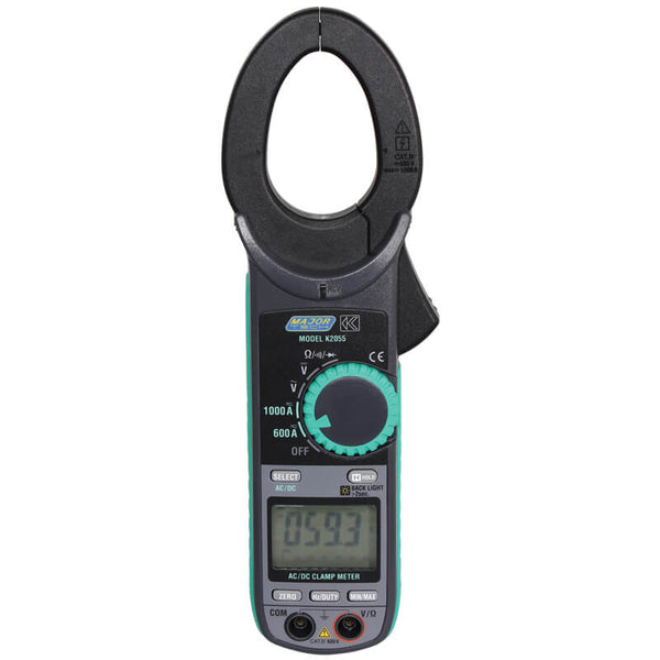 Veti 1000A AC/DC Clamp Meter, CAT IV 600V
