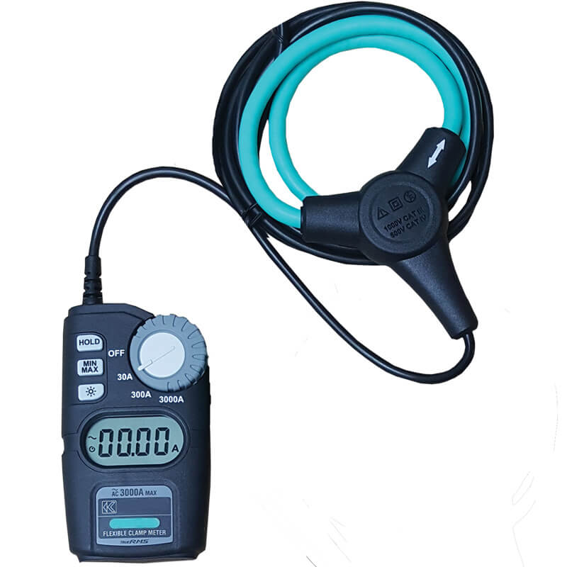 Veti 3000A AC TRMS Clamp Meter, CAT IV 600V