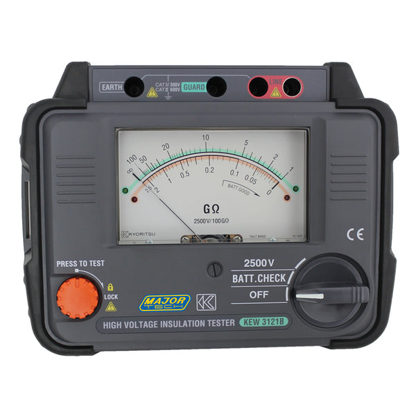 Veti 2.5KV Analogue Insulation Tester, CAT IV 300V
