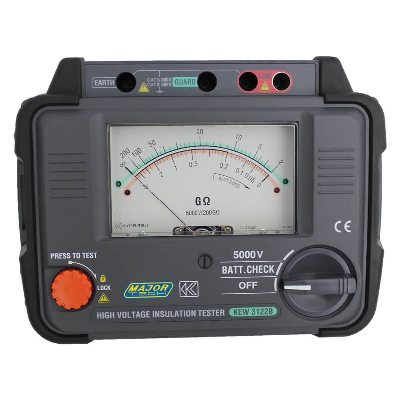 Veti 5KV Analogue Insulation Tester, CAT IV 300V