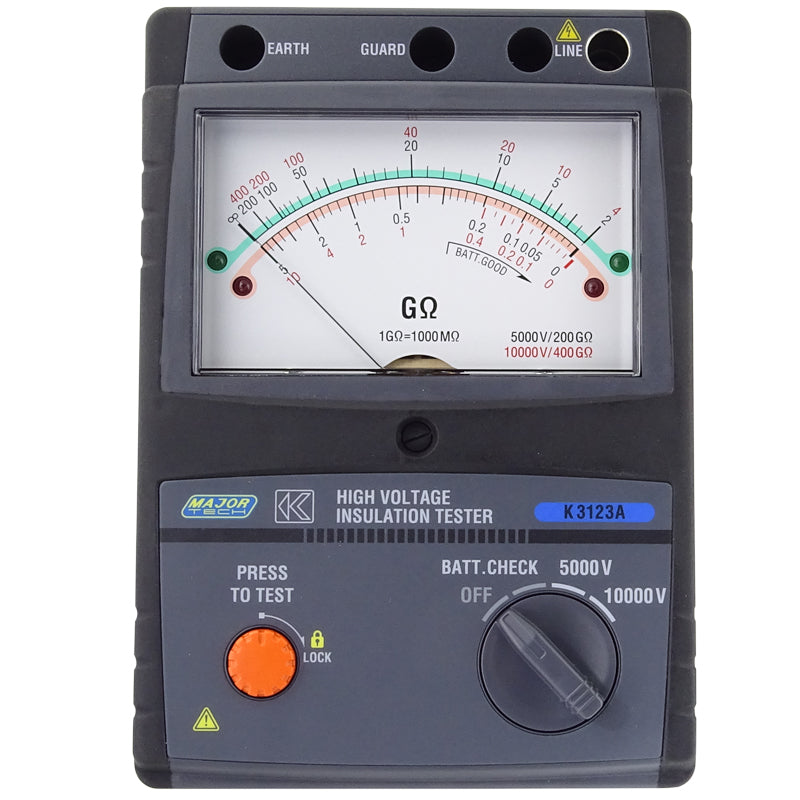 Veti 10KV Analogue Insulation Tester, CAT III 300V
