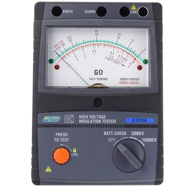 Veti 10KV Analogue Insulation Tester, CAT III 300V
