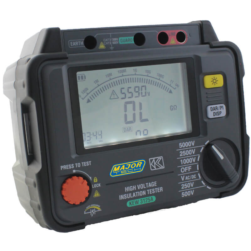 Veti 5KV Digital Insulation Tester, CAT IV 300V