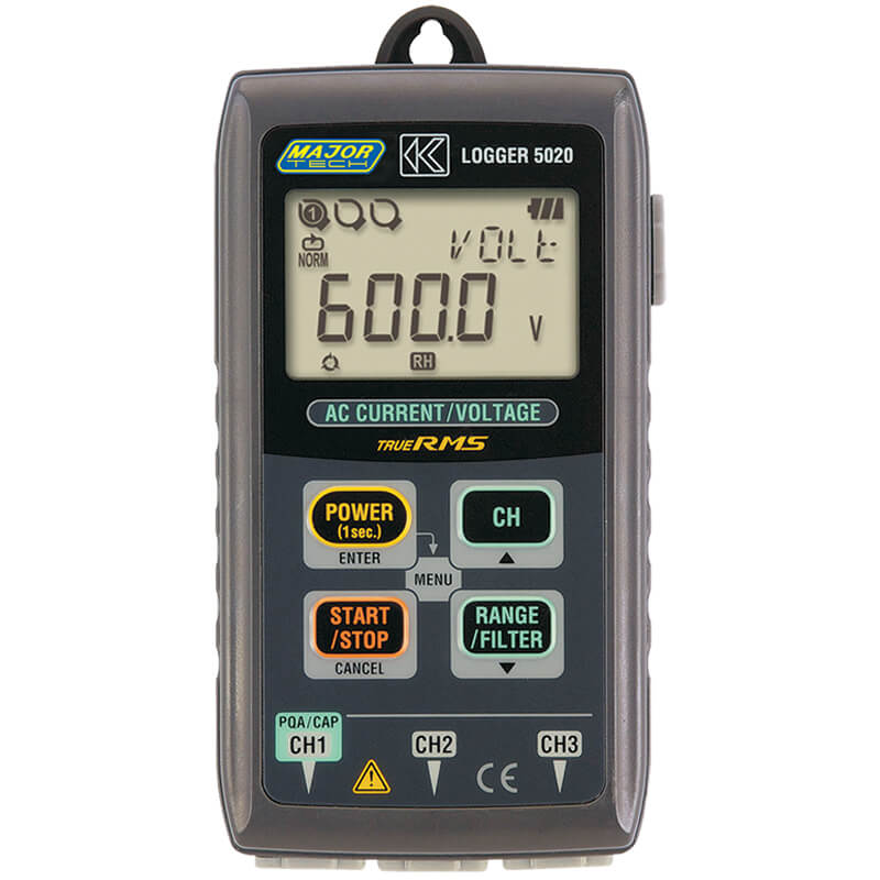 Veti Leak/Load Current Data Logger, CAT III 300V