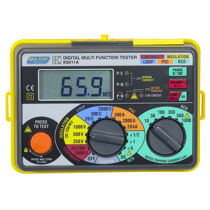 Veti Multifunction Installation Tester, CAT III 300V