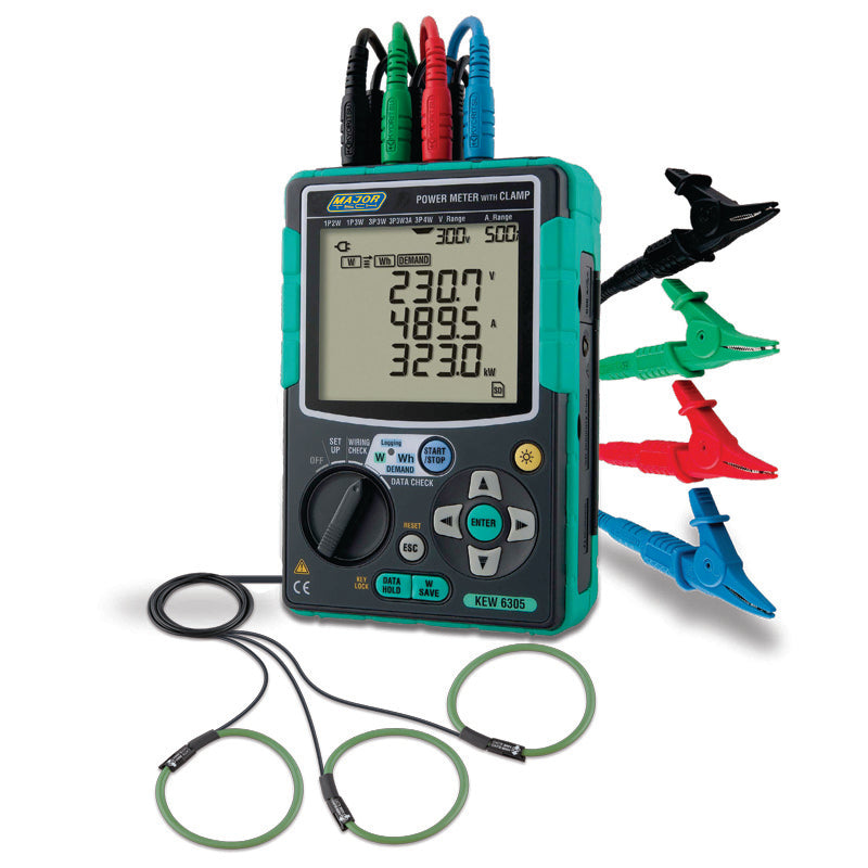 Veti Compact Power Meter c/w 3x K8130 Flexi Clamps