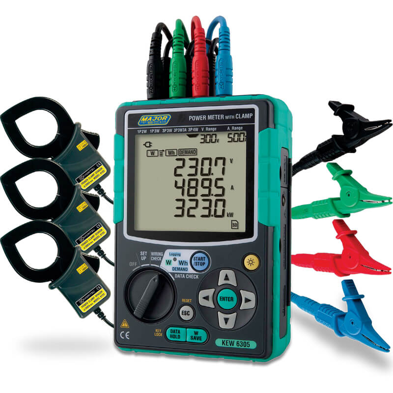 Veti True RMS Bluetooth Power Meter, CAT III 600V