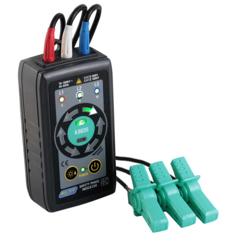 Veti Non-Contact Phase Rotation Meter, CAT IV 600V