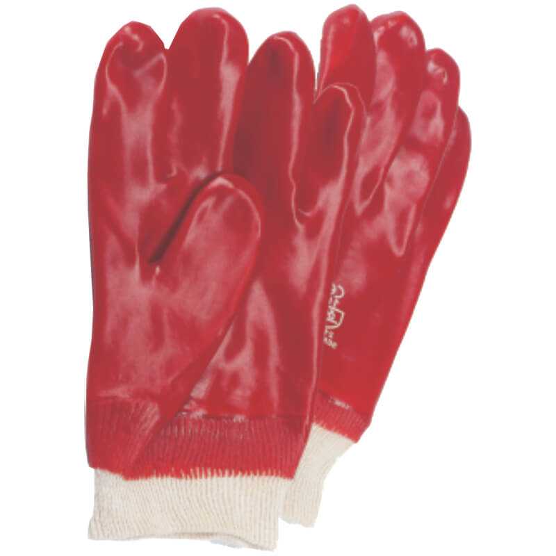 Veti PVC Knitted Gloves 1 Pair
