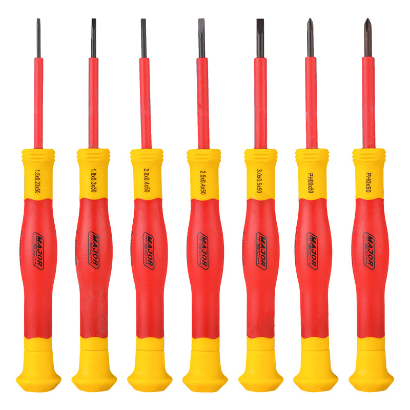 Veti 7 Piece Electronic Screwdriver Set 1000V