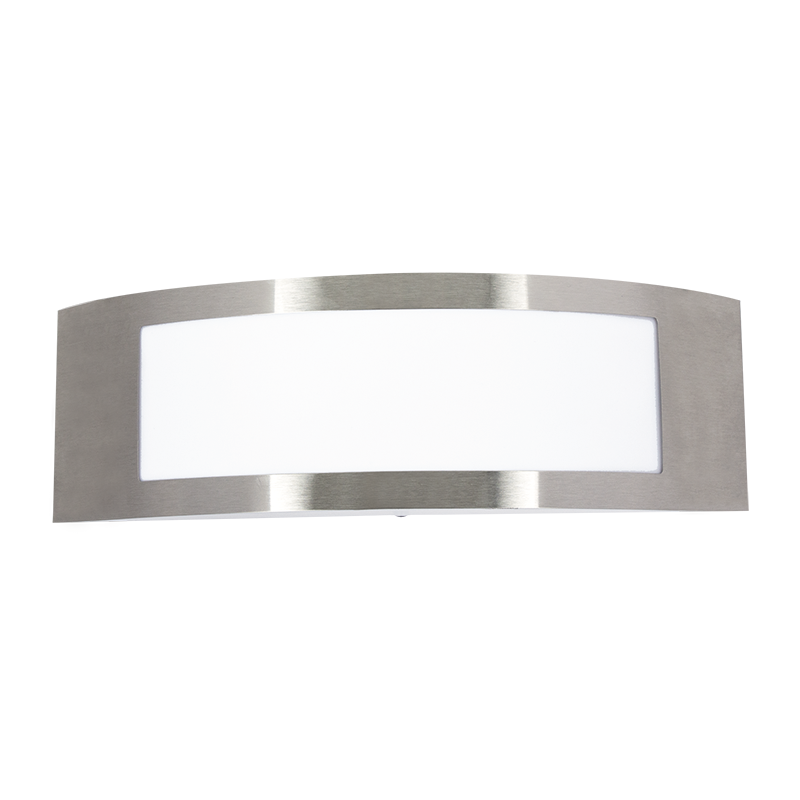Bright Star Stainless Steel Poly Cover IP44 1x11W ES