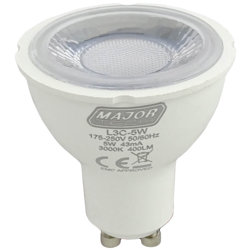 Veti 5W GU10 LED Spotlight 3000K