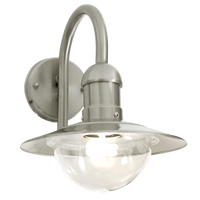 Thumbnail for Bright Star Wall bracket Poly Cover IP44 S/s 1x15W ES from Superior Electrical