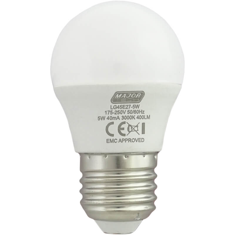 Veti 5W LED Golf Ball E27 Lamp 3000K