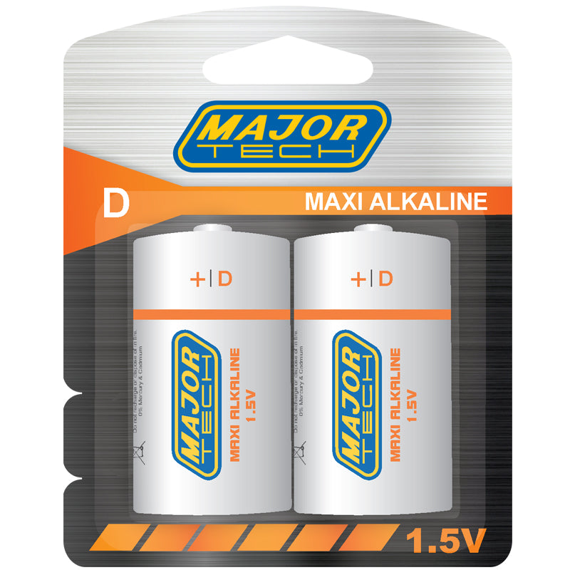 Veti Alkaline D Battery (2pcs)