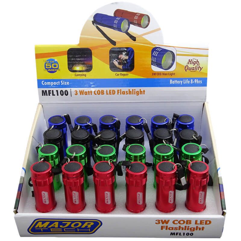 Veti 24 Piece 3W COB LED Flashlights