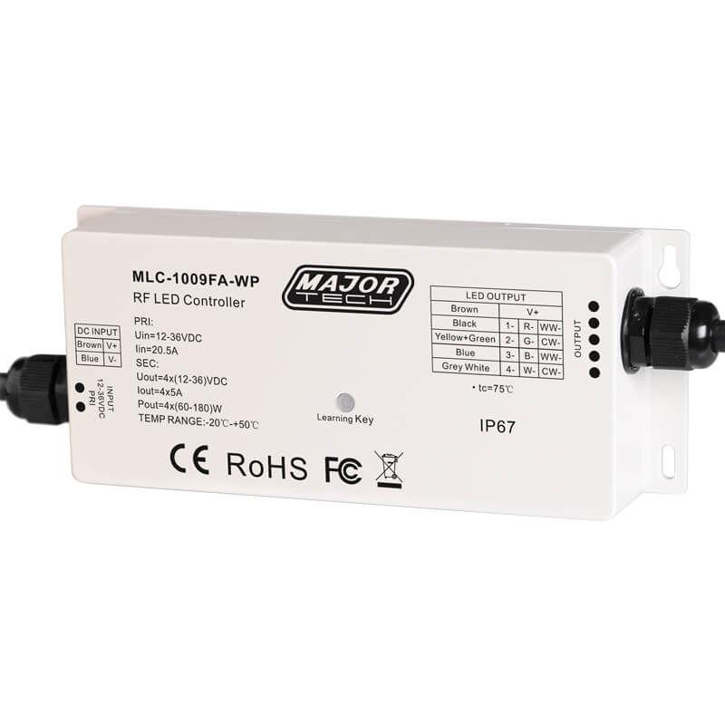 Veti RF Constant Voltage Reciever IP68 RGBW (12V-36V)