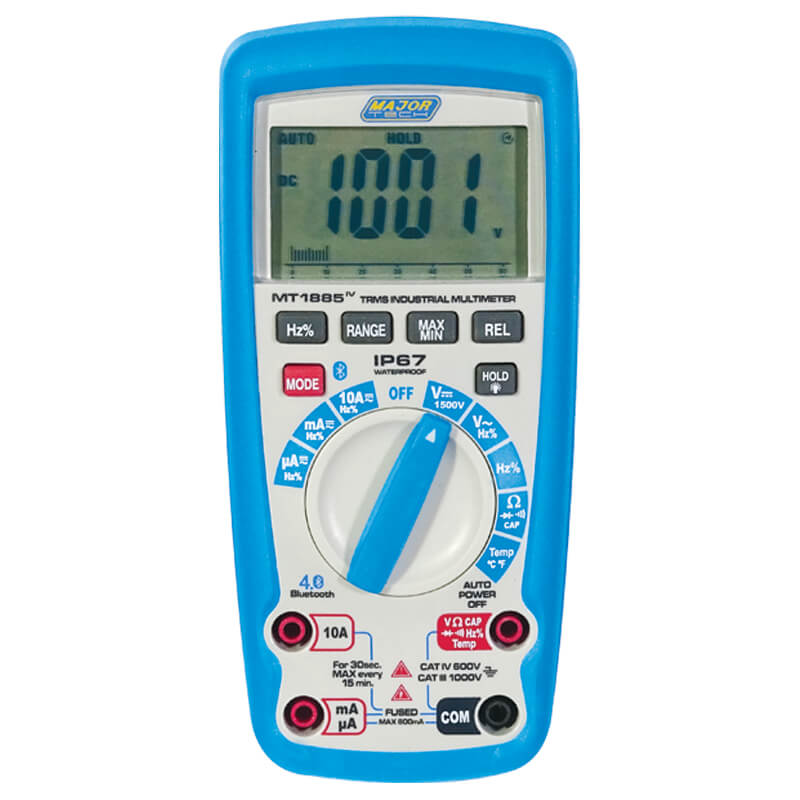 Veti 1500V DC IP67 TRMS Bluetooth Multimeter, CAT IV 600V