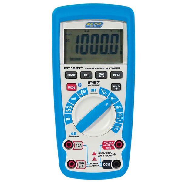 Veti 1500V DC IP67 TRMS Bluetooth Multimeter, CAT IV 600V