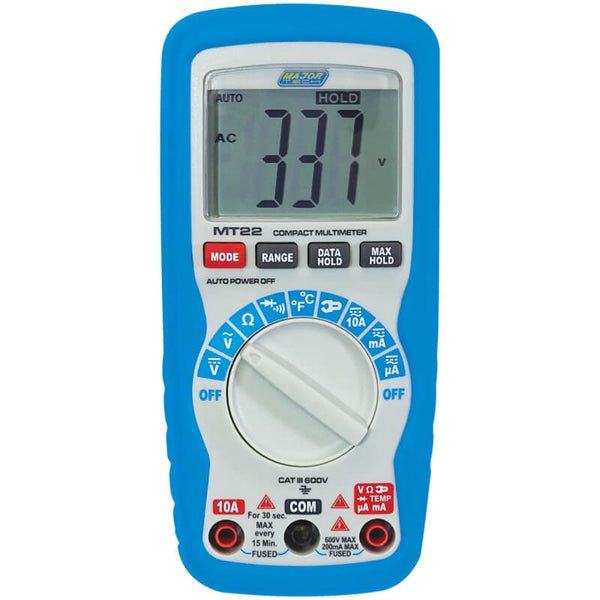 Veti 1000V AC/DC Compact Multimeter, CAT III 600V