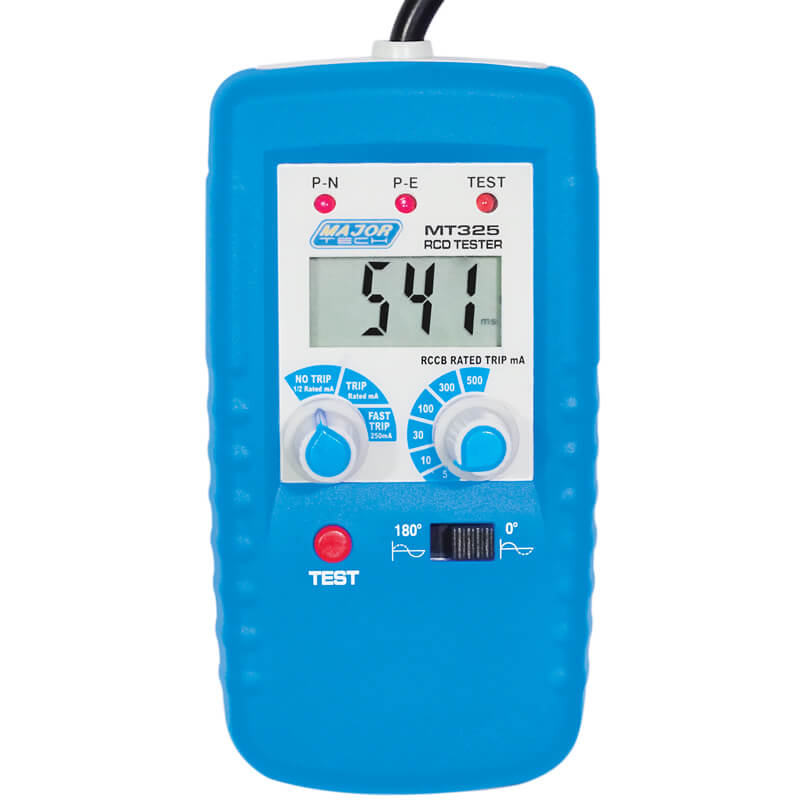 Veti Digital RCD Tester, CAT IV 300V