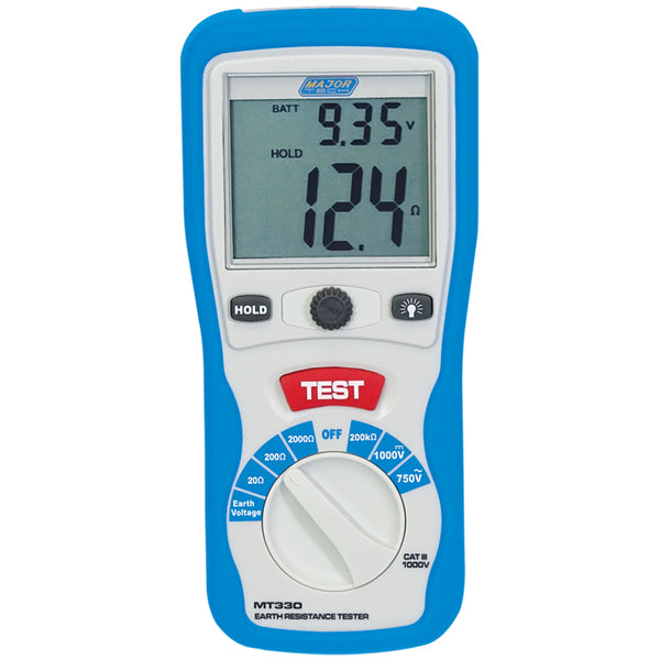 Veti 20Ω - 2000Ω Earth Resistance Tester, CAT IV 600V