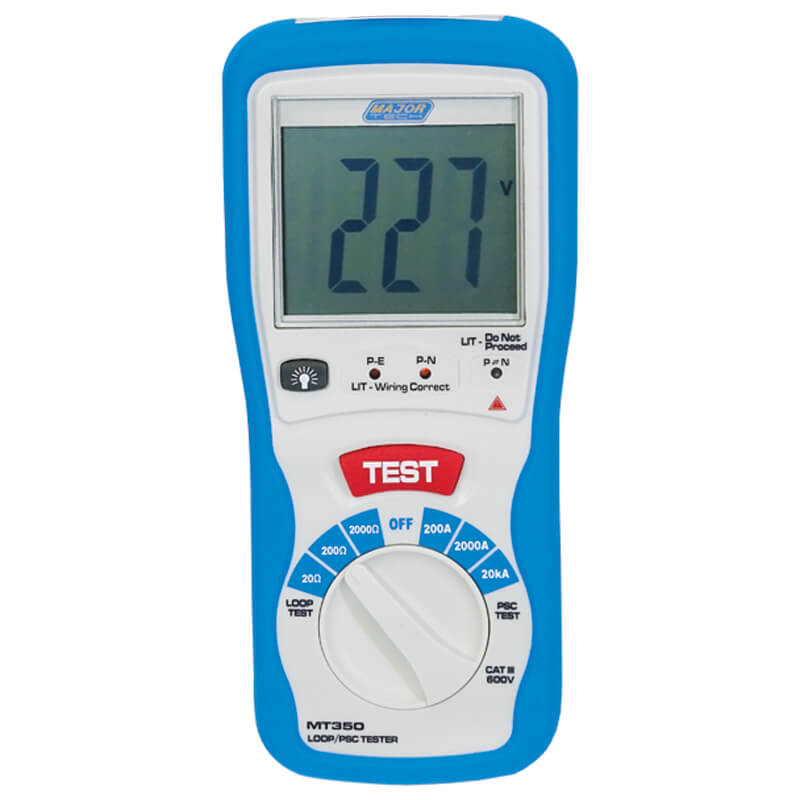 Veti Digital Loop & PSC / PFC Tester, CAT IV 600V