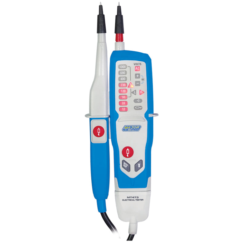 Veti 1000V AC/DC LED Voltage Tester, CAT IV 600V