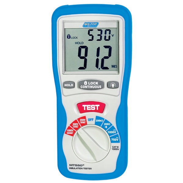 Veti 250/500/1000V Digital Insulation Tester, CAT IV 600V