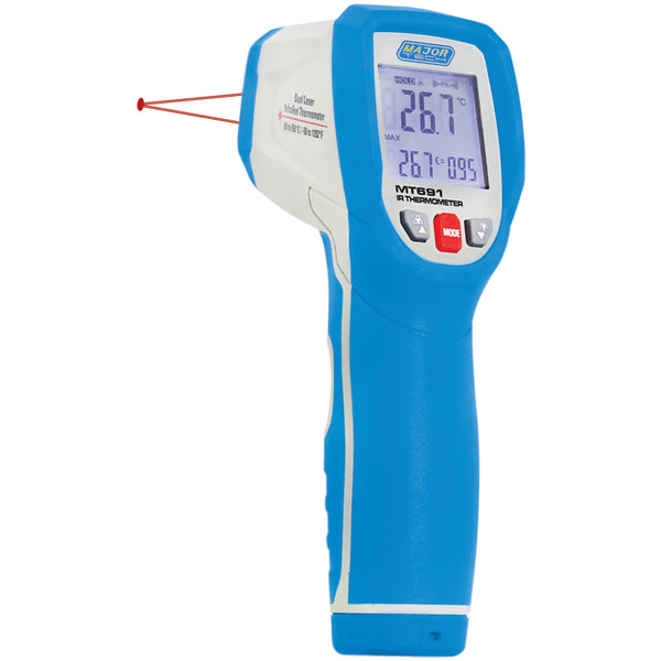 Veti 650°C Infrared Thermometer, Dual Laser