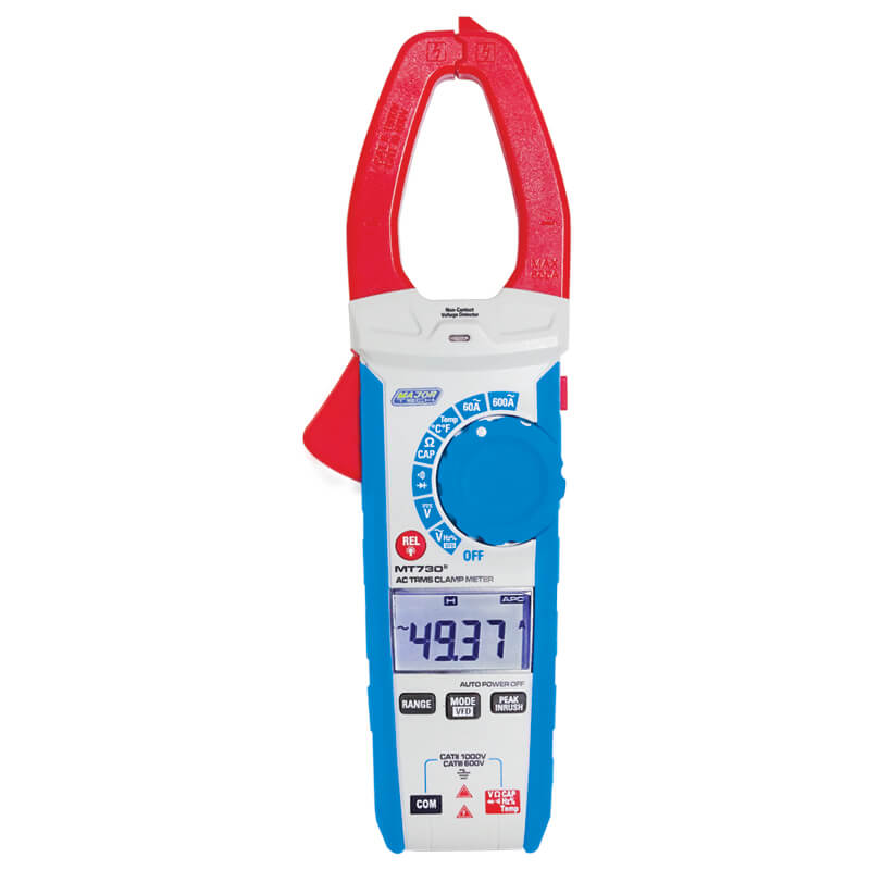 Veti 600A AC TRMS Clamp Meter, CAT III 600V