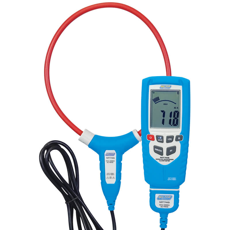 Veti 3000A AC TRMS Bluetooth Clamp Meter, CAT IV 600V