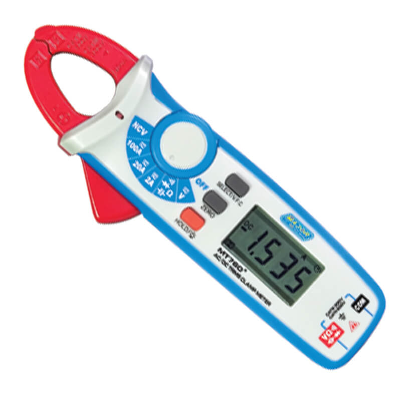 Veti 100A AC/DC TRMS Clamp Meter, CAT III 300V
