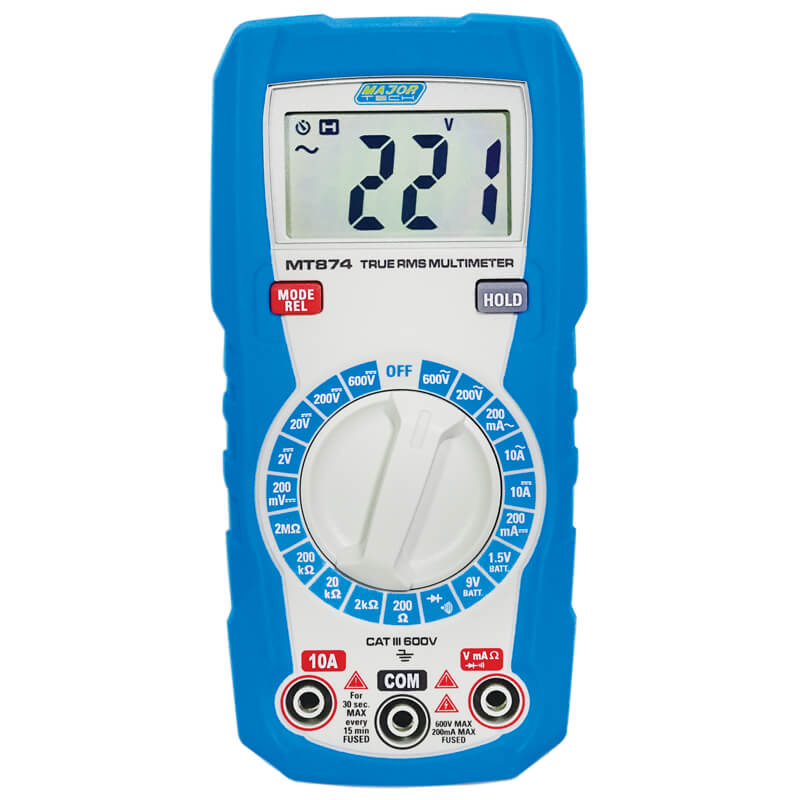 Veti 600V AC/DC TRMS Compact Multimeter, CAT III 600V