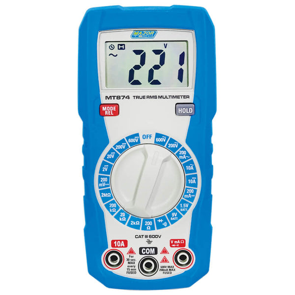 Veti 600V AC/DC TRMS Compact Multimeter, CAT III 600V