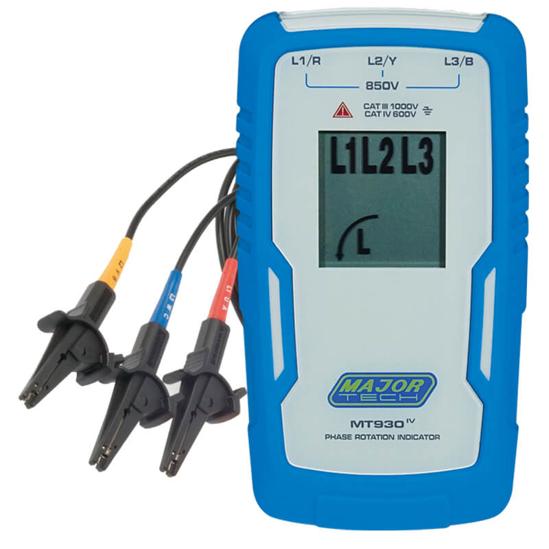 Veti Phase Rotation Meter, CAT IV 300V
