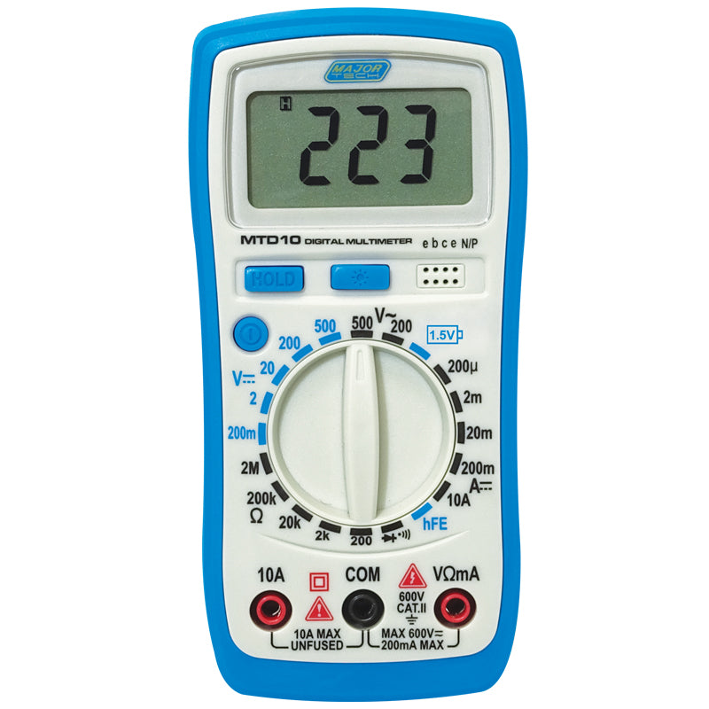 Veti 500V AC/DC Compact Multimeter, CAT III 300V